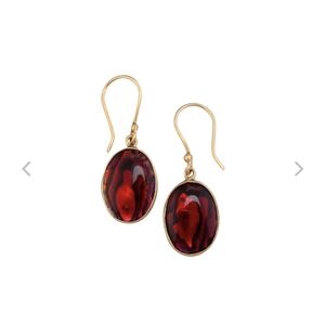 NWT Charles Albert Alchemia Red Abalone Drop Earrings